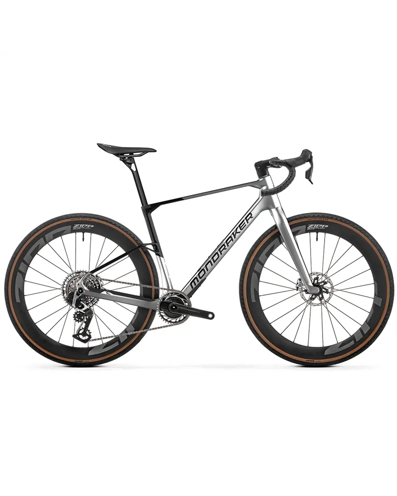 Mondraker Arid Carbon RR SL 700 Sram Red XPLR AXS 13v, Silverflash MY27