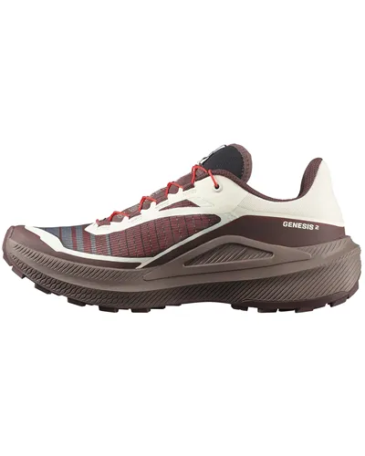Salomon Genesis 2 Scarpe Trail Running Uomo, Vanilla Ice/Iron/Lava Falls