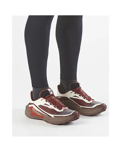 Salomon Genesis 2 Scarpe Trail Running Uomo, Vanilla Ice/Iron/Lava Falls