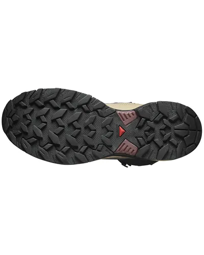 Salomon X Ultra 360 Mid GTX Gore-Tex Scarponi Trekking Uomo, Phantom/Desert Tan/Rum Raisin