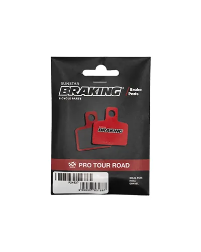Braking P24027 Brake Pads Sram Red Etap AXS/Force Etap AXS - Race Pro Tour, Semi-Metallic (1 Pair)