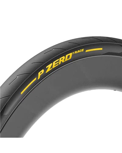 Pirelli P Zero Race 700X28 Copertoncino Pieghevole, Nero/Giallo