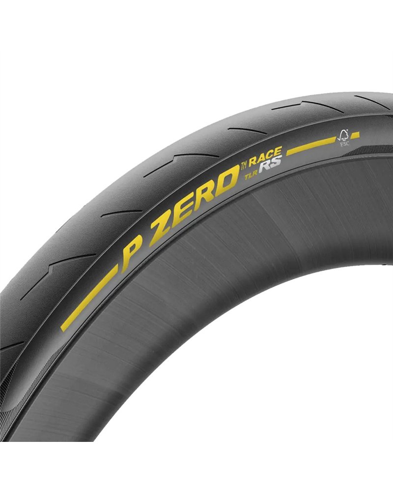 Pirelli P Zero Race RS TLR 700X30 Copertoncino Tubeless Ready, Nero/Giallo (Team Edition)
