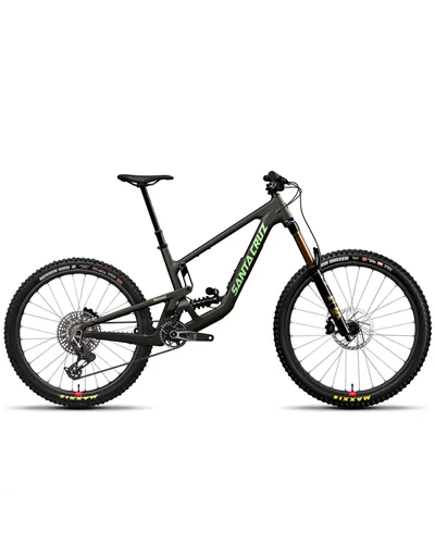 Santa Cruz Nomad 7 CC Mullet 27.5/29 Sram X0 Eagle AXS 12v Reserve, Matte Metallic Earth