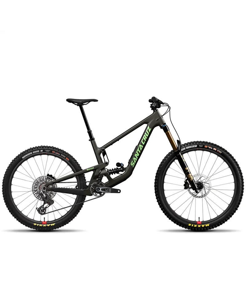 Santa Cruz Nomad 7 CC Mullet 27.5/29 Sram X0 Eagle AXS 12v Reserve, Matte Metallic Earth