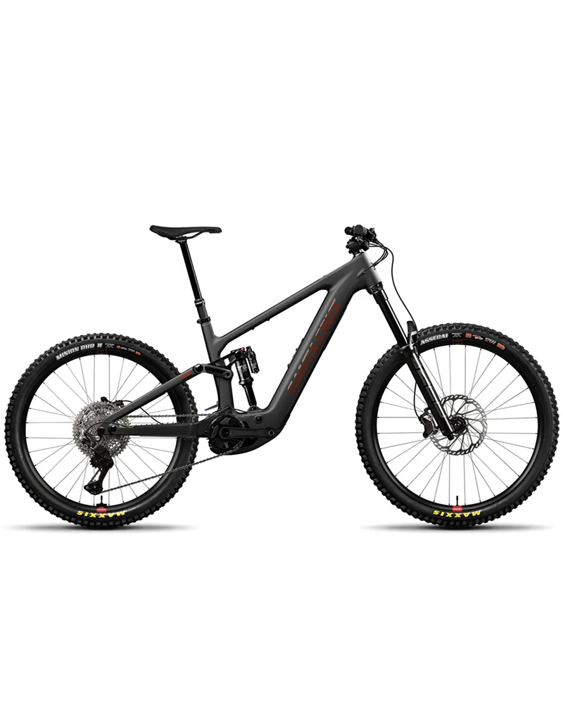Santa Cruz Bullit 4 CC Mullet 27.5/29 Shimano Deore 12v e-MTB, Matte Carbon