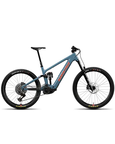 Santa Cruz Vala 1 CC Mullet 27.5/29 Sram 90 Eagle 12v e-MTB, Gloss Slate Blue