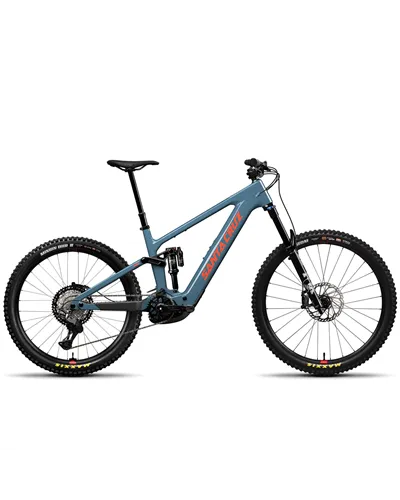 Santa Cruz Vala 1 C Mullet 27.5/29 Shimano Deore XT 12v Lite e-MTB, Gloss Slate Blue