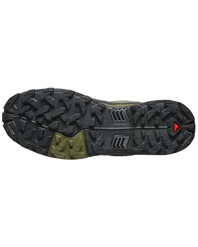 Salomon X Ultra 5 GTX Gore-Tex Men's Trekking Shoes, Olive Night/Black/Bistro Green