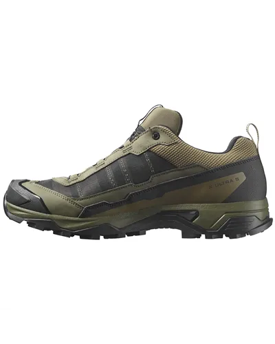 Salomon X Ultra 5 GTX Gore-Tex Men's Trekking Shoes, Olive Night/Black/Bistro Green