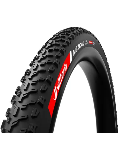 Vittoria Mezcal III 29x2.25 XC-Race TLR G2.0 RF Fold MTB Tire 60 TPI, Full Black