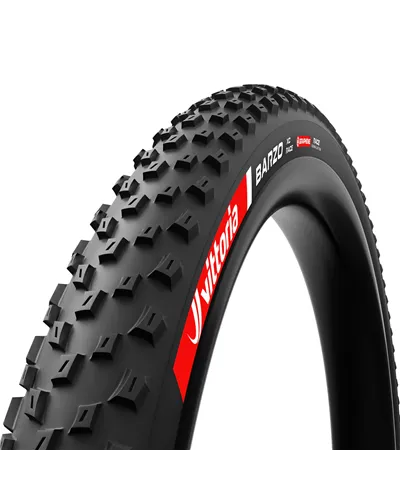 Vittoria Barzo 29x2.24 XC Race TLR G2.0 RF Fold MTB Tyre 60 TPI, Full Black