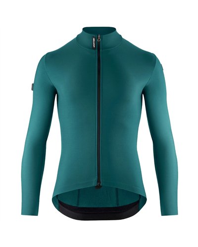 Assos Mille GT Spring Summer C2 Maglia Maniche Lunghe Uomo Full Zip, Foundation Green