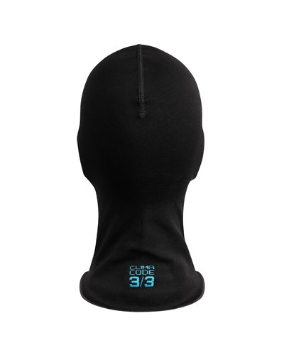 Assos Winter Face Mask P1 Balaclava Ciclismo, Black Series