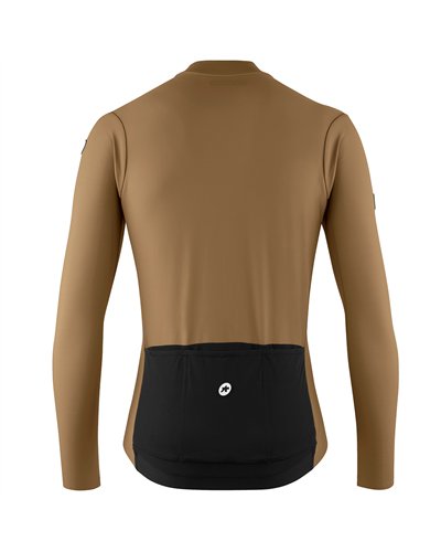 Assos Mille GT Spring Summer C2 Maglia Maniche Lunghe Uomo Full Zip, Bronze Ash