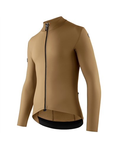 Assos Mille GT Spring Summer C2 Maglia Maniche Lunghe Uomo Full Zip, Bronze Ash