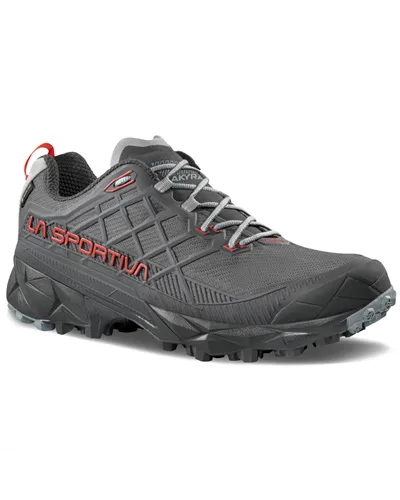 La Sportiva Akyra II GTX Gore-Tex Scarpe Trail Running Uomo, Carbon/Mountain Red