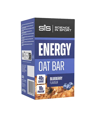 SIS GO Energy Oat Bar Blueberry Flavour, 70gr (4 bars box)