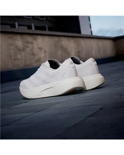 Adidas Adizero Evo SL Scarpe Running Uomo, Cloud White/Cloud White/Warm Sandstone