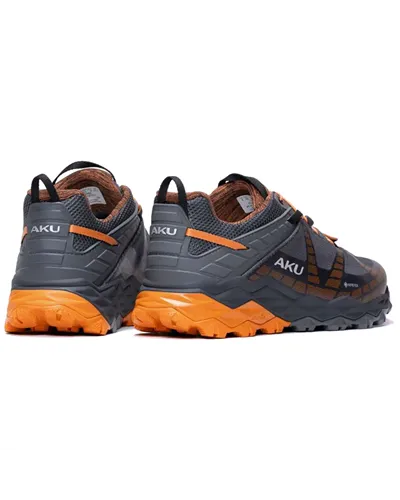 Aku Flyrock GTX Gore-Tex Men's Fast Hiking Shoes, Black/Orange