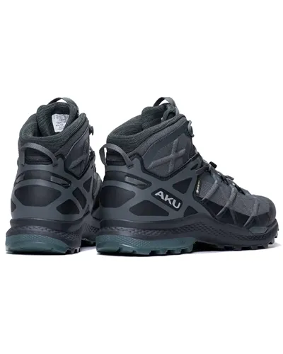 Aku Rocket Mid DFS GTX Gore-Tex Scarponi Uomo, Grigio/Verde