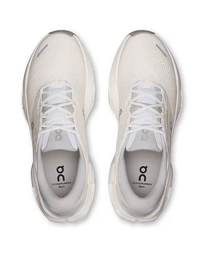 On Cloudrunner 3 Max Scarpe Running Uomo, White/Glacier