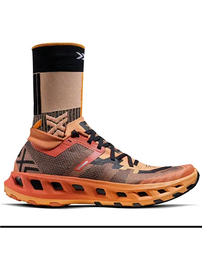 X-Bionic TerraSkin X02 Scarpe Trail Running Unisex, Dusty Rose/Fresh Peach/X Black