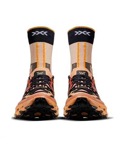 X-Bionic TerraSkin X02 Scarpe Trail Running Unisex, Dusty Rose/Fresh Peach/X Black