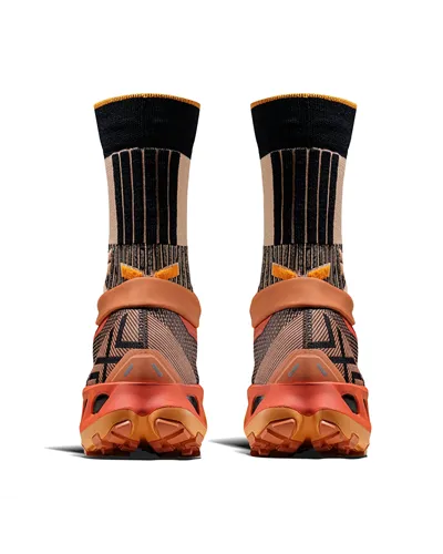 X-Bionic TerraSkin X02 Scarpe Trail Running Unisex, Dusty Rose/Fresh Peach/X Black