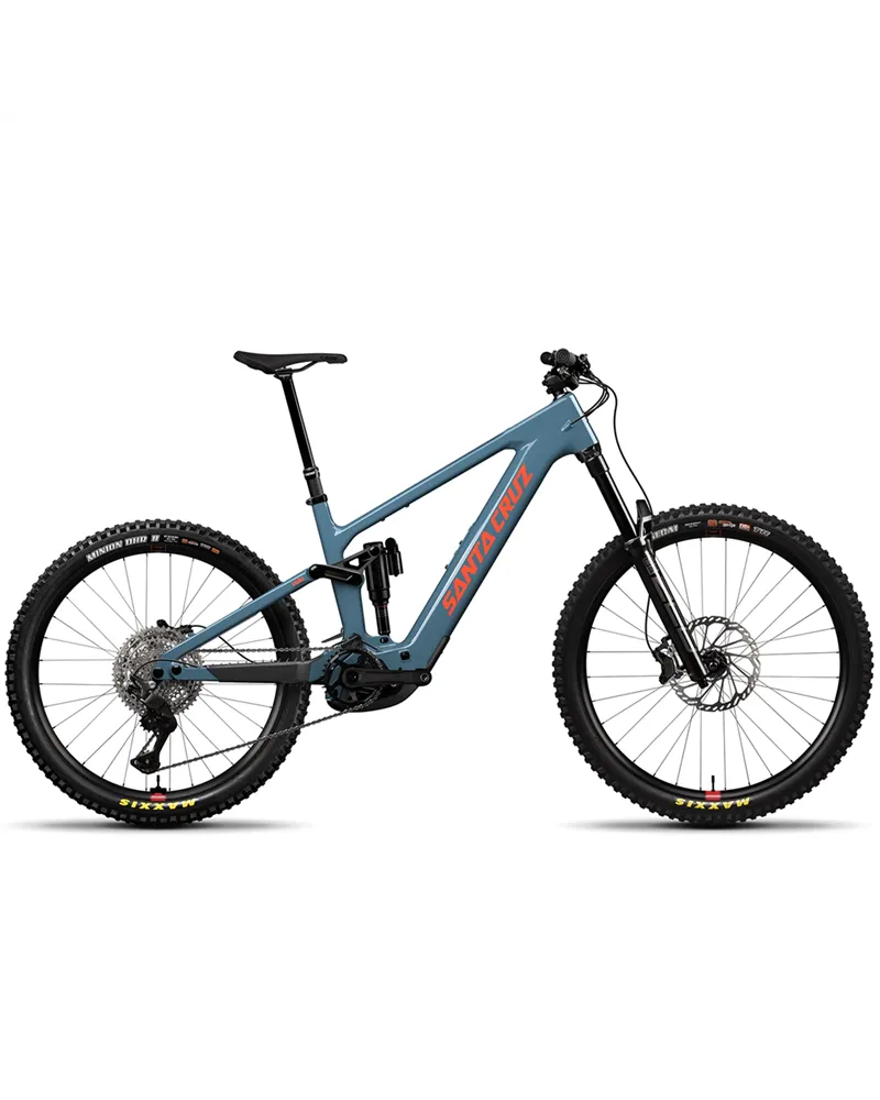 Santa Cruz Vala 1 C Mullet 27.5/29 Shimano Deore 12v e-MTB, Gloss Slate Blue