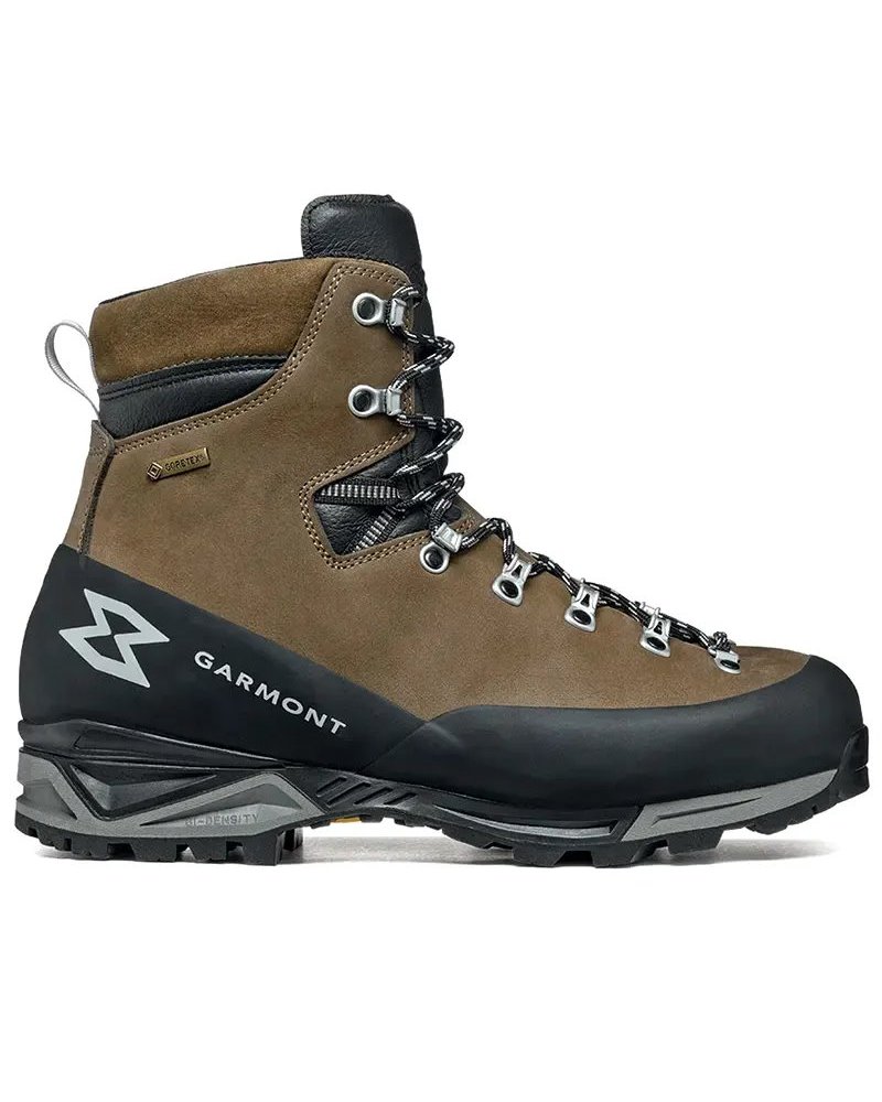 Garmont Pinnacle Trek GTX Gore-Tex Men's Mountaineering Boots, Malt Brown/Black