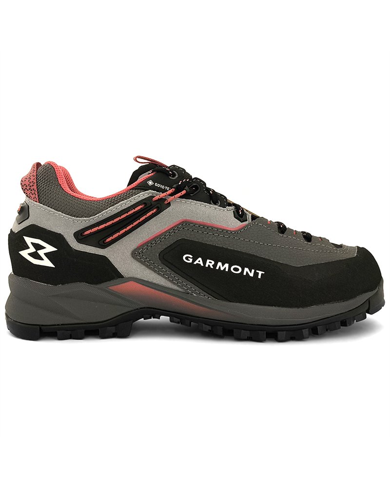 Garmont Akron GTX Gore-Tex Scarpe Avvicinamento Donna, Alloy Grey/Mineral Red