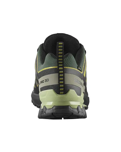 Salomon Xa Pro 3D V9 GTX Gore-Tex Men's Trail Running Shoes, Urban Chic/Black/Cress Green
