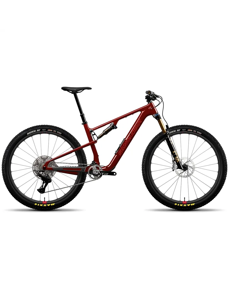 Santa Cruz Blur 5 CC 29 Shimano XTR Di2 12sp Reserve, Gloss Tart Cherry