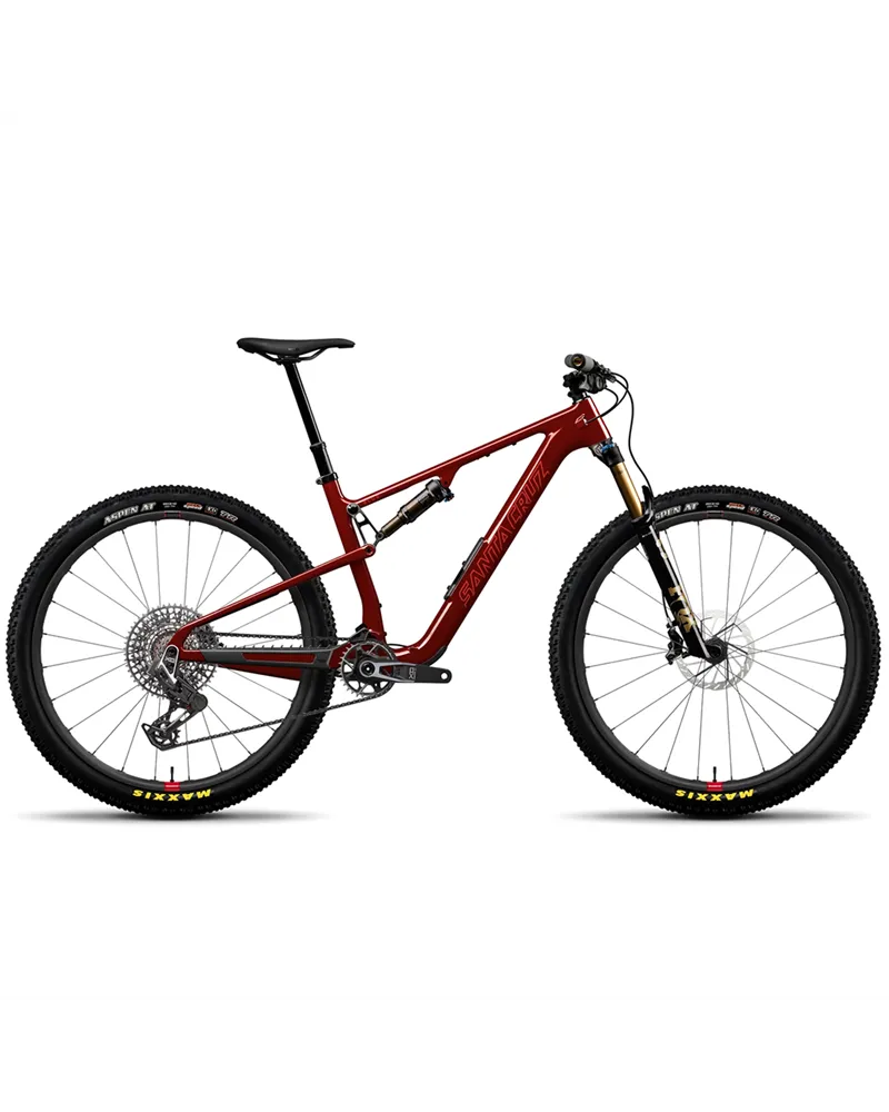 Santa Cruz Blur 5 CC 29 Sram X0 Eagle AXS 12sp Reserve, Gloss Tart Cherry