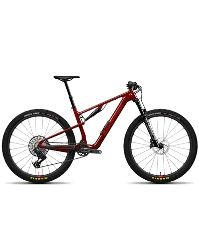 Santa Cruz Blur 5 CC 29 Sram GX Eagle AXS 12v Race Reserve, Gloss Tart Cherry