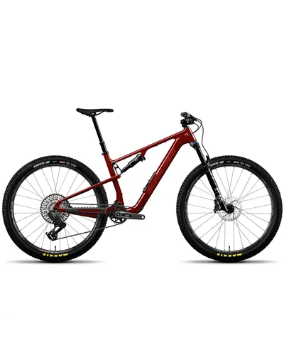 Santa Cruz Blur 5 CC 29 Sram GX Eagle AXS 12v, Gloss Tart Cherry