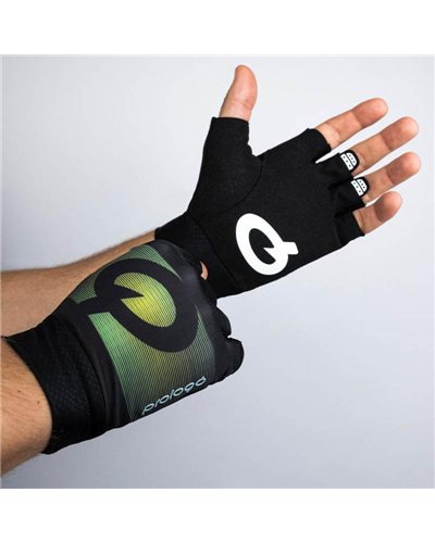Prologo Faded GLOVESFBG02 Guanti Ciclismo, Nero/Verde