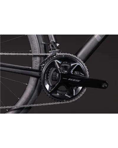 Cube Attain C:62 Race Shimano 105 12v, Carbon/Coalchrome (2027)