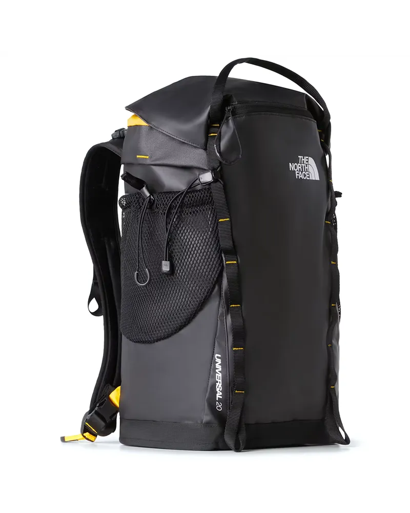 The North Face Universal Backpack 20 Liters 15" Laptop and Wheelchair Compatible, TNF Black/Summit Gold
