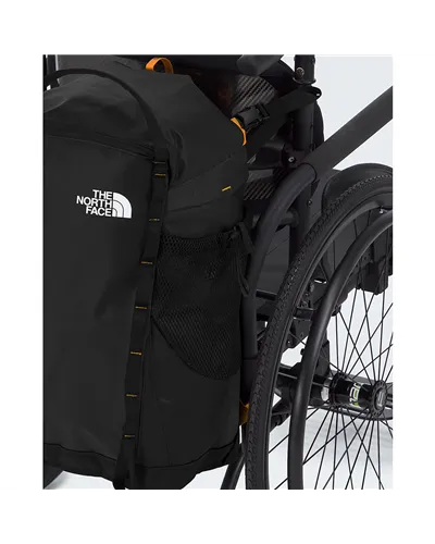The North Face Universal Backpack 20 Liters 15" Laptop and Wheelchair Compatible, TNF Black/Summit Gold