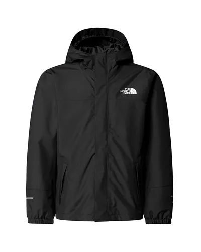 The North Face Antora Rain Boy's Waterproof/Windproof Jacket, TNF Black/TNF Black