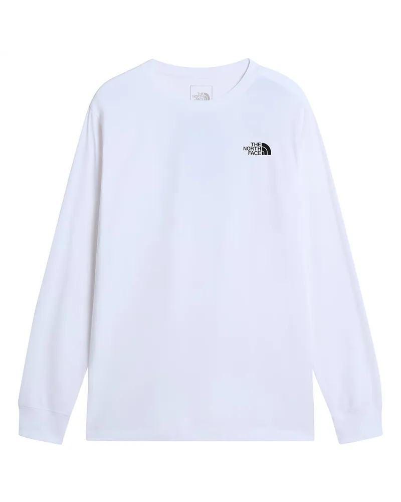 The North Face Evolution Box NSE Men's Long Sleeve Jersey, TNF White