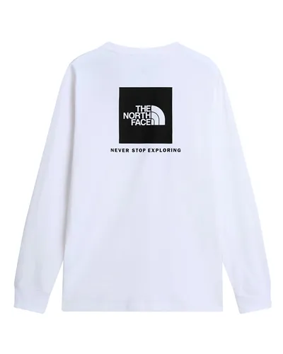 The North Face Evolution Box NSE Maglia Maniche Lunghe Uomo, TNF White