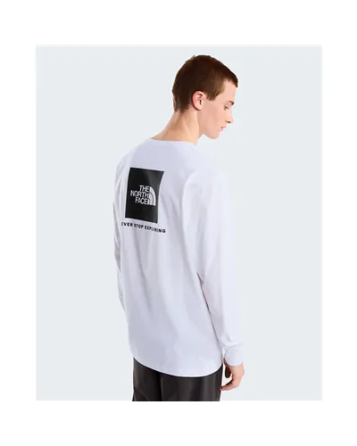 The North Face Evolution Box NSE Men's Long Sleeve Jersey, TNF White