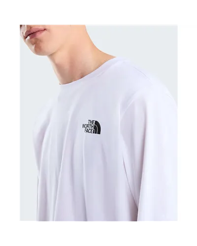 The North Face Evolution Box NSE Men's Long Sleeve Jersey, TNF White