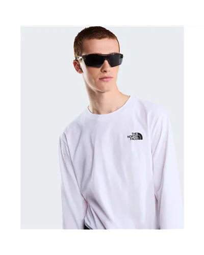 The North Face Evolution Box NSE Men's Long Sleeve Jersey, TNF White