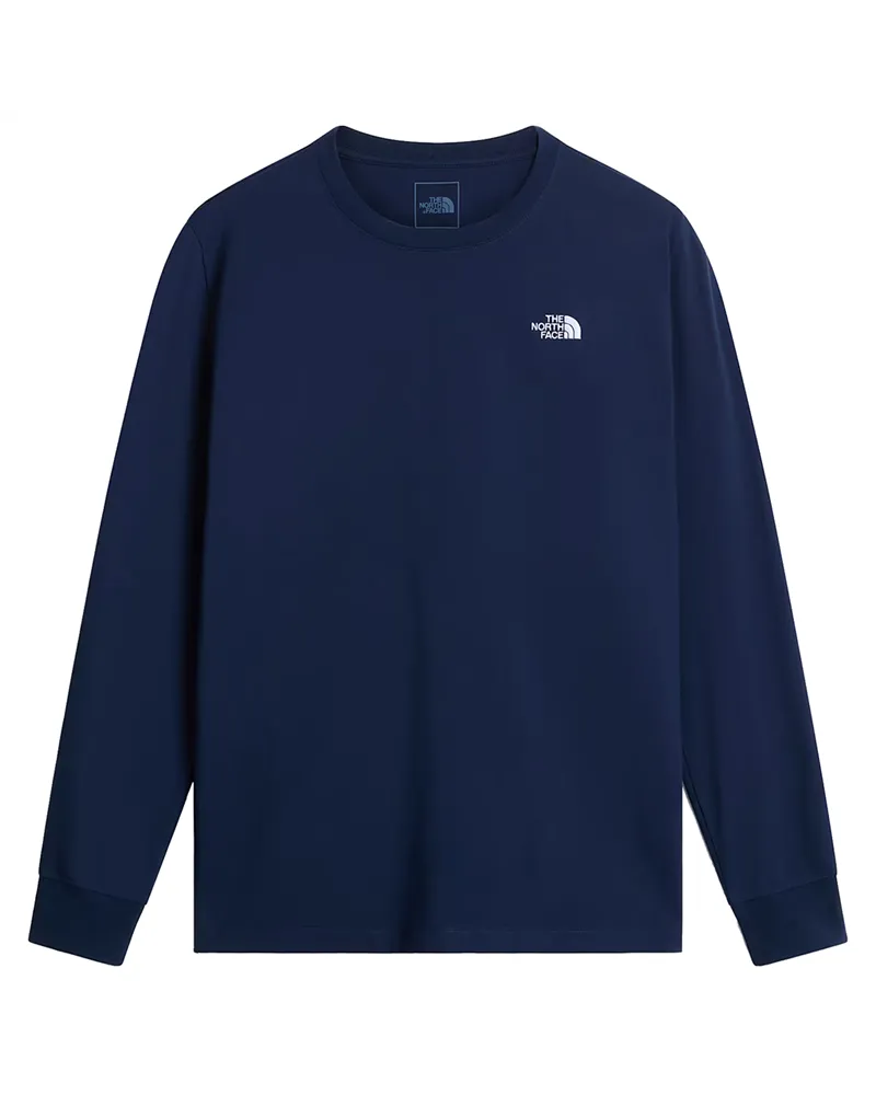 The North Face Evolution Simple Dome Maglia Maniche Lunghe Uomo, Summit Navy