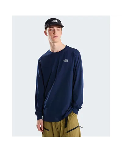 The North Face Evolution Simple Dome Maglia Maniche Lunghe Uomo, Summit Navy