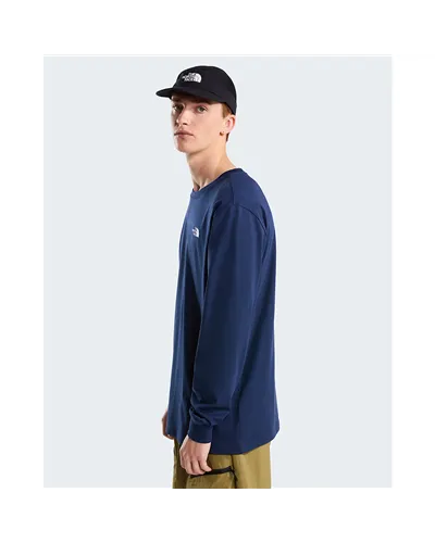 The North Face Evolution Simple Dome Maglia Maniche Lunghe Uomo, Summit Navy